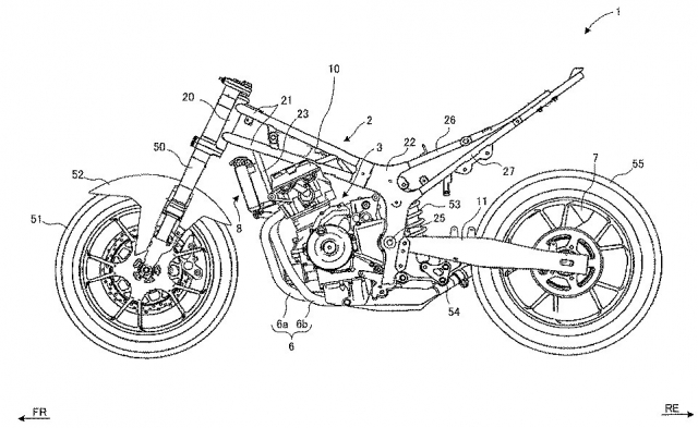 Lộ bản vẽ gsx-r250 thế hệ mới sử dụng phuộc trước usd - 2