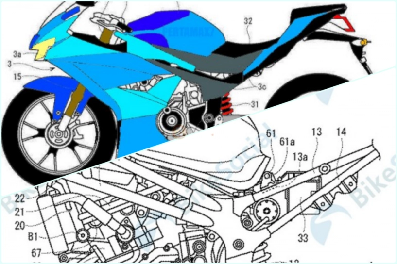 Lộ bảng thiết kế suzuki gsx-r250gsx-r300 trang bị động cơ dohc chuẩn bị ra mắt - 1