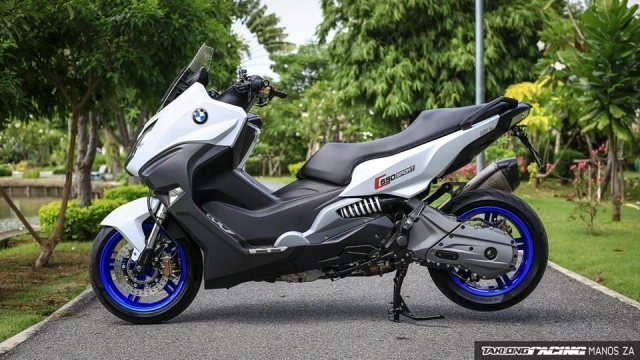 Mãn nhãn với bản độ bmw c650 sport trên xứ chùa vàng - 15