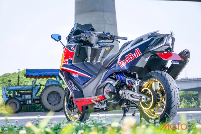 Mãn nhãn với bản độ kymco ak550 redbull ver 20 - 3