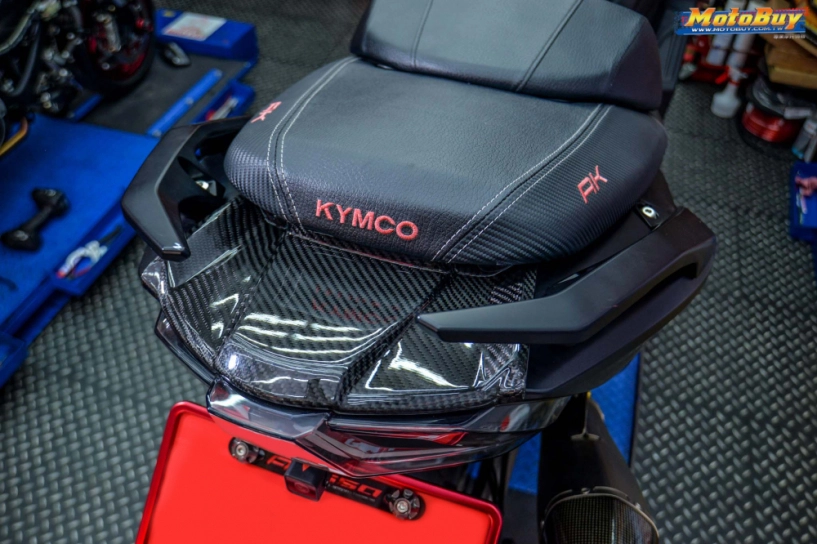 Mãn nhãn với kymco ak550 độ full bodykit carbon - 9