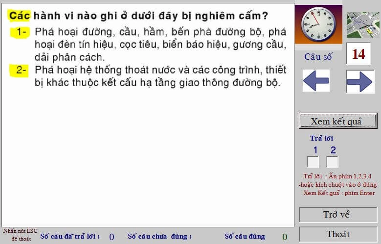 Mẹo thi lý thuyết 150 câu bằng lái xe máy cho người lười học - 4