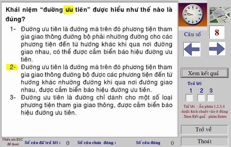 Mẹo thi lý thuyết 150 câu bằng lái xe máy cho người lười học - 11