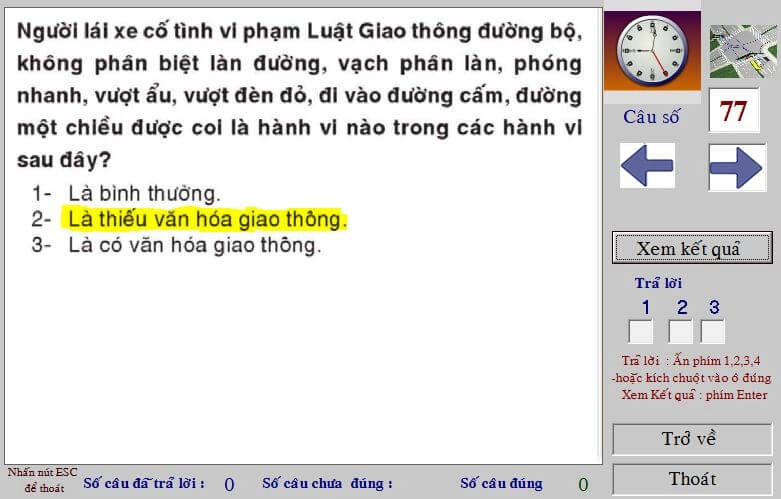 Mẹo thi lý thuyết 150 câu bằng lái xe máy cho người lười học - 17