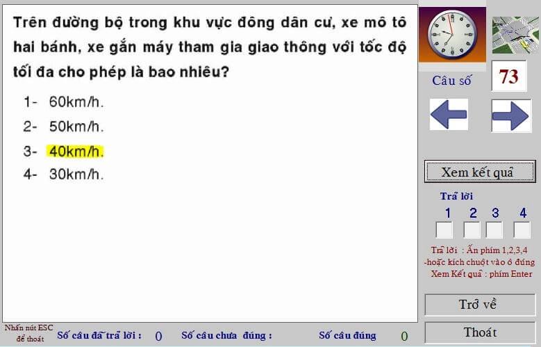 Mẹo thi lý thuyết 150 câu bằng lái xe máy cho người lười học - 25