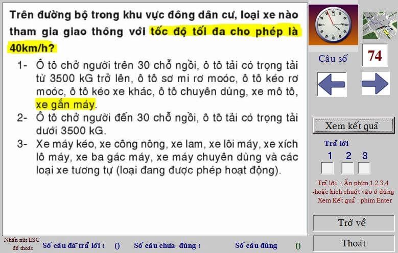 Mẹo thi lý thuyết 150 câu bằng lái xe máy cho người lười học - 32