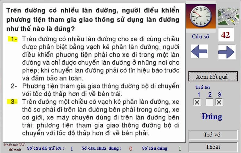 Mẹo thi lý thuyết 150 câu bằng lái xe máy cho người lười học - 35