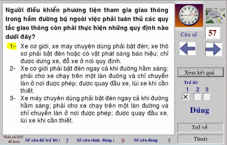 Mẹo thi lý thuyết 150 câu bằng lái xe máy cho người lười học - 39