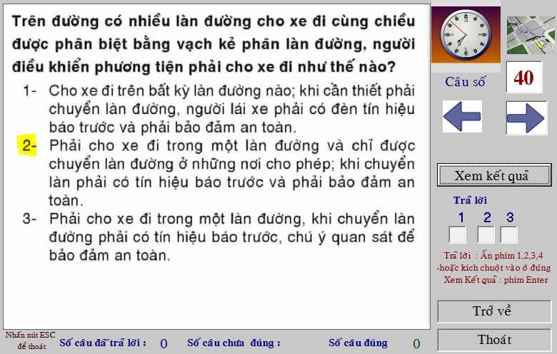 Mẹo thi lý thuyết 150 câu bằng lái xe máy cho người lười học - 44