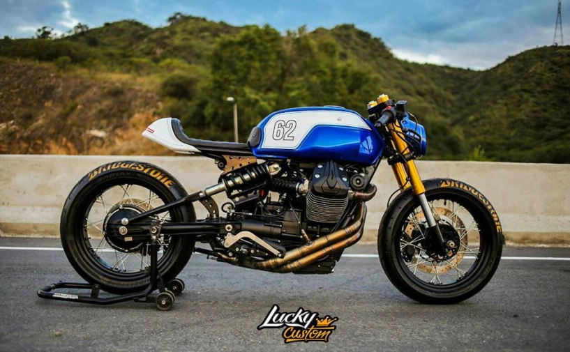 Moto guzzi v7 bản độ đầy chất chơi đến từ lucky custom - 2