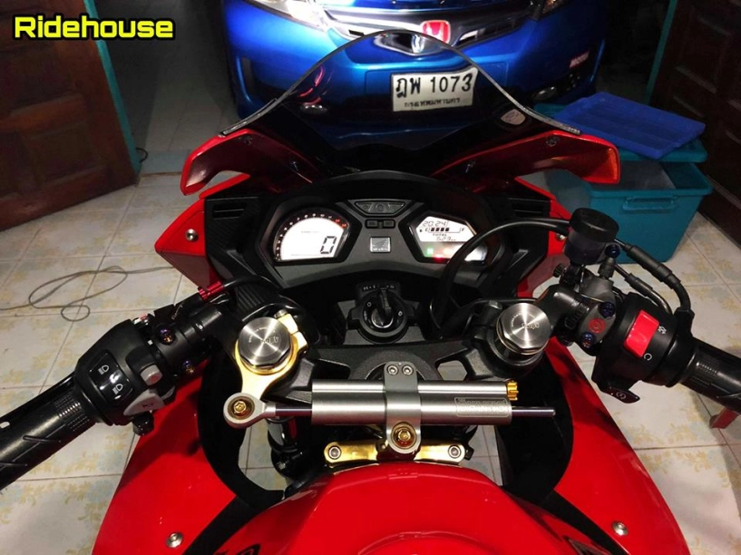 Ngắm nhìn honda cbr650f đẹp mỹ mãn qua phụ tùng hàng hiệu - 2