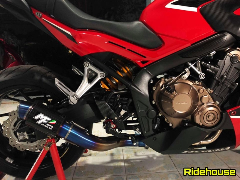 Ngắm nhìn honda cbr650f đẹp mỹ mãn qua phụ tùng hàng hiệu - 4