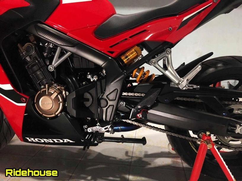 Ngắm nhìn honda cbr650f đẹp mỹ mãn qua phụ tùng hàng hiệu - 7