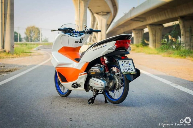 Pcx 150 độ drag tạo dáng bên con đường cao tốc của biker thailand - 9