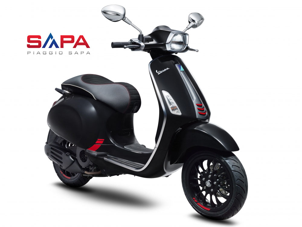 Ra mắt vespa sprint phiên bản carbon 2018 tại việt nam - 5