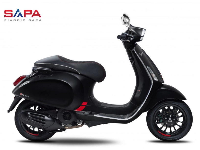 Ra mắt vespa sprint phiên bản carbon 2018 tại việt nam - 6