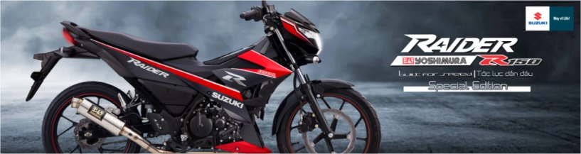 Raider fi 2019 trang bị pô yoshimura chính thức bán tại việt nam - 1