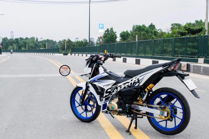 Satria f150 độ loạt đồ chơi đầy giá trị của biker sài gòn - 15