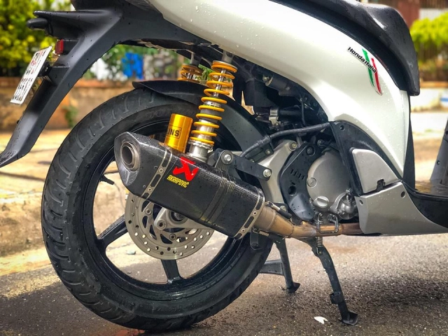 Sh 150 độ hệ thống treo ohlins trước sau để đi làm thêm thoải mái - 7