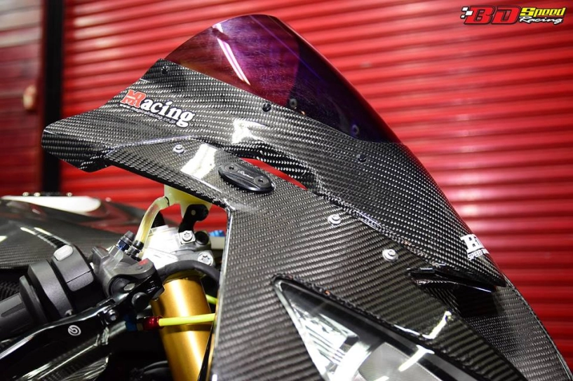 Siêu phẩm đường phố bmw s1000rr độ chất chơi với dàn trang bị carbon fiber - 6