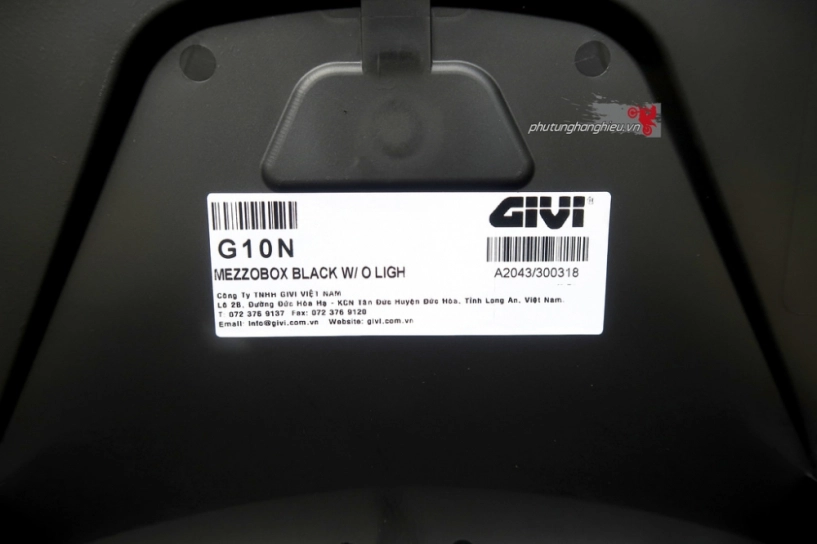 So sánh đánh giá thùng giữa givi g10n mẫu mới nhất 2018 - 6
