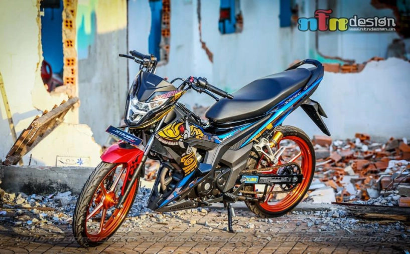 Sonic 150 độ - loạt nâng cấp đắt tiền của chàng biker việt - 6