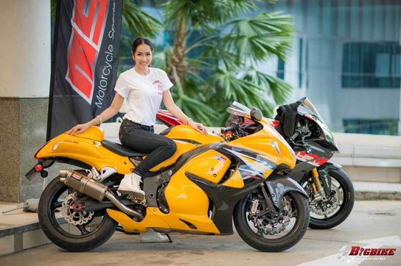 Suzuki hayabusa gsx-r1300 đọ dáng bên hot girl thái - 7