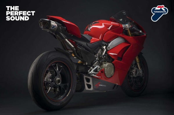 Termignoni tung ra bộ ống xả 4uscite cho ducati panigale v4 - 2