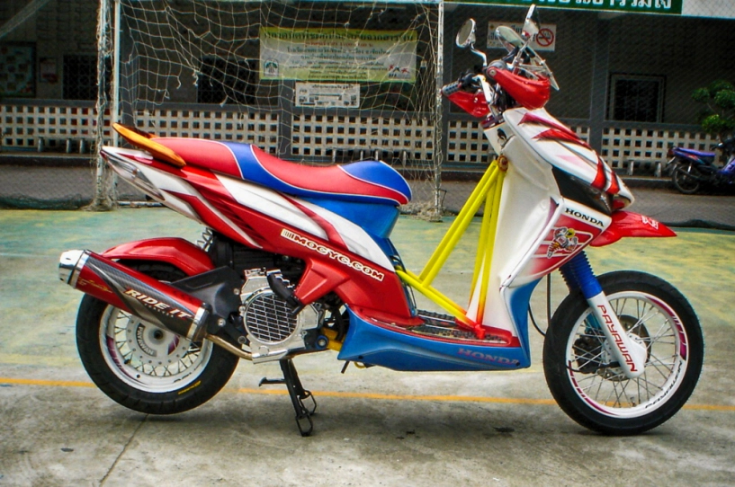 Top 8 mẫu xe máy được độ nhiều nhất ở thailand - 8