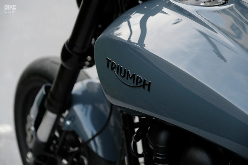 Triumph scrambler bản cắt giảm thân hình khá ấn tượng - 13