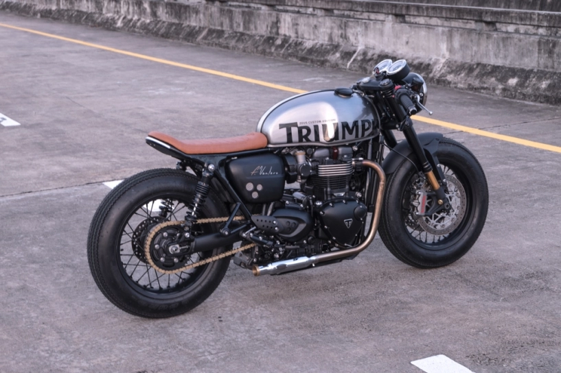 Triumph thruxton 1200 r bản độ cafe racer đến từ zeus custom - 13