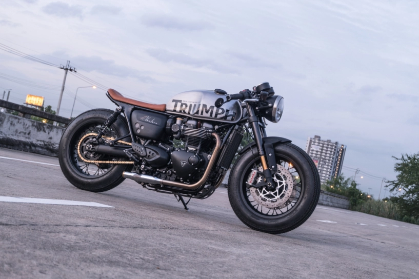 Triumph thruxton 1200 r bản độ cafe racer đến từ zeus custom - 16