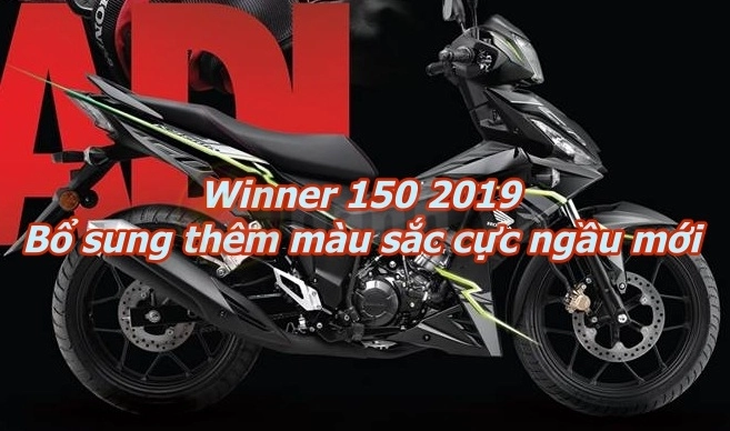 Winner 150 2019 tiếp tục bổ sung thêm màu sắc cực ngầu mới - 1