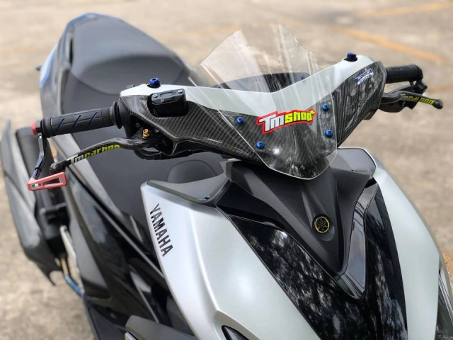 Yamaha nvx độ nâng cấp bằng dàn công nghệ carbon fiber - 1