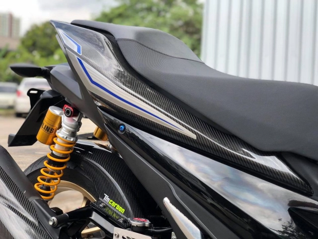 Yamaha nvx độ nâng cấp bằng dàn công nghệ carbon fiber - 6