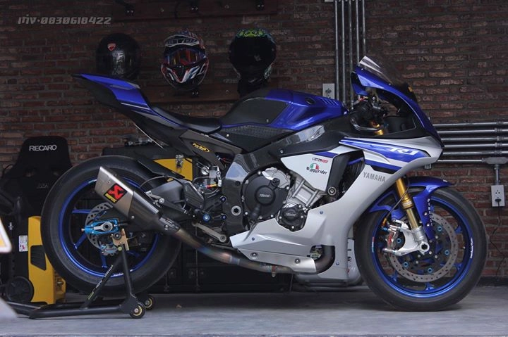 Yamaha r1 superbike độ khủng full option tại xứ thái - 1