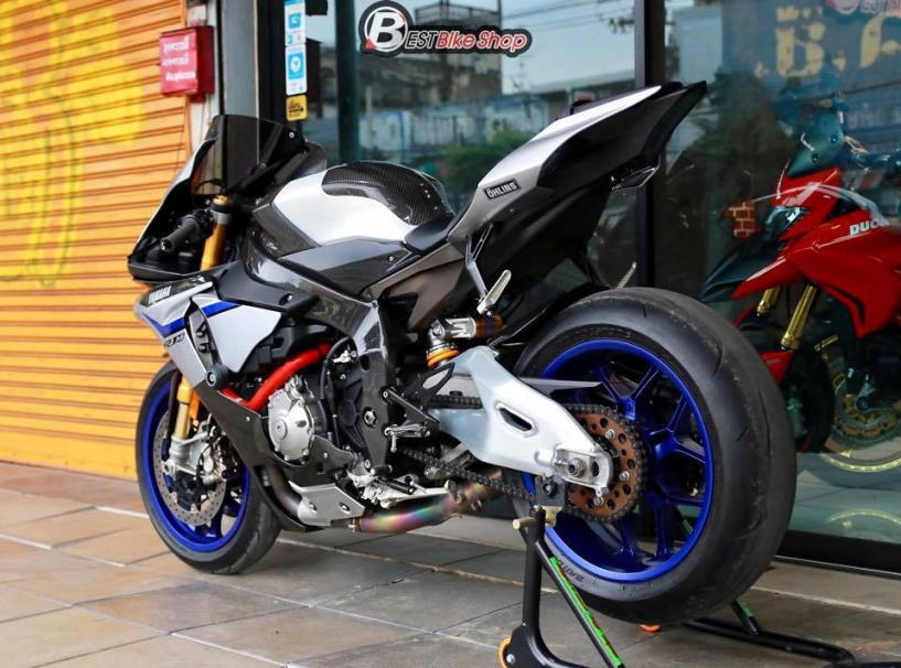 Yamaha r1m phiên bản đặc cách sặc mùi carbon world - 16