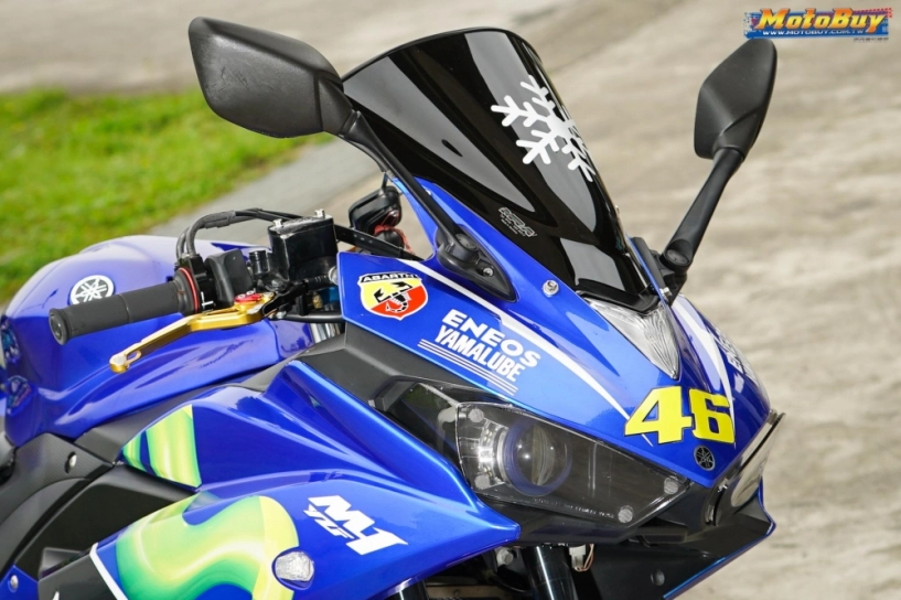 Yamaha r3 độ phiên bản big blue của biker đài loan - 2