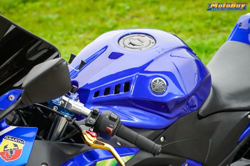 Yamaha r3 độ phiên bản big blue của biker đài loan - 4