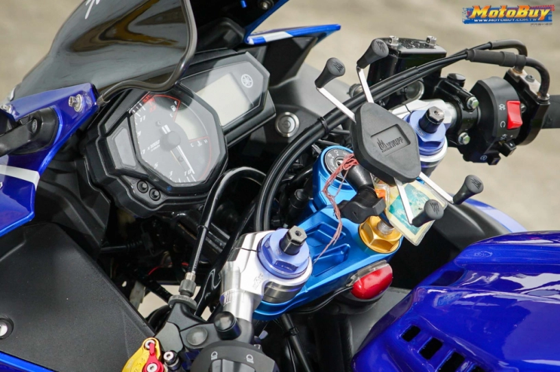 Yamaha r3 độ phiên bản big blue của biker đài loan - 5