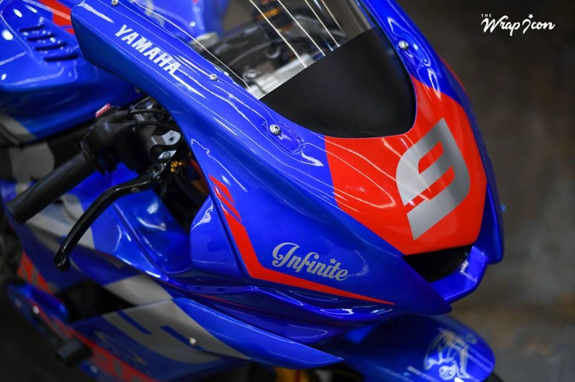 Yamaha r6 độ căng đét với phong cách tem đấu - 3