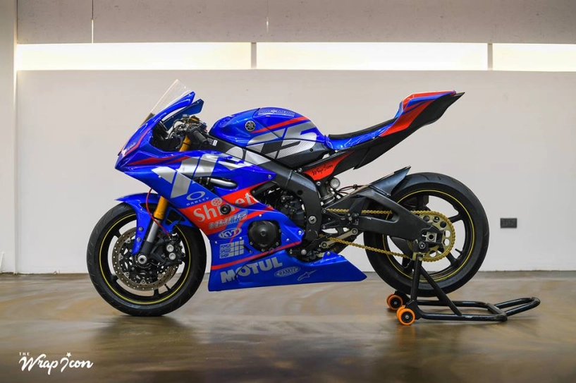 Yamaha r6 độ căng đét với phong cách tem đấu - 8