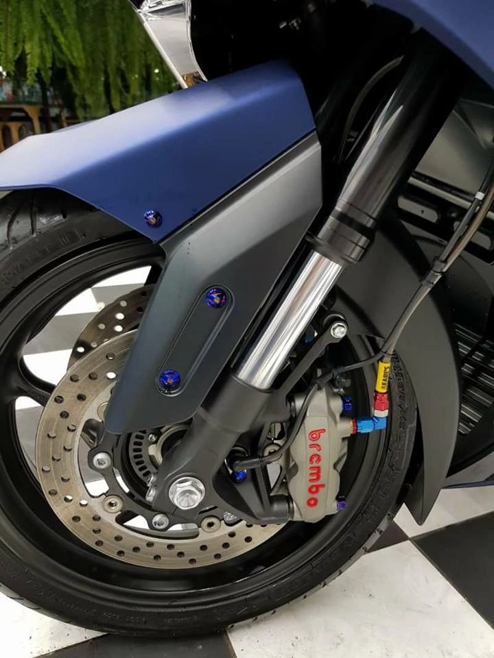 Yamaha tmax 530 gã scooter đô con cực chất qua bản độ full option - 6