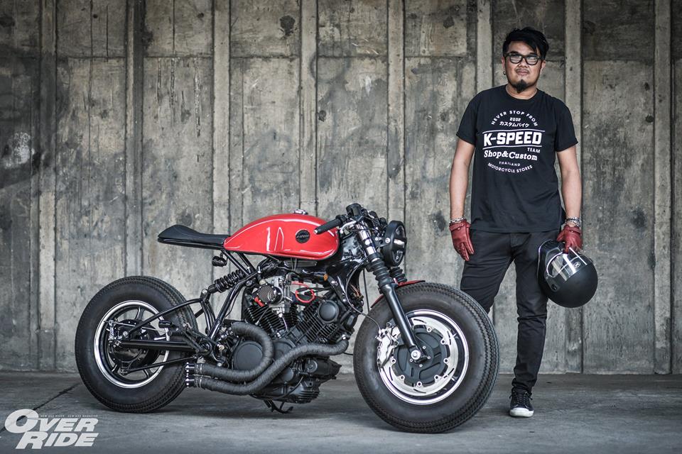 Yamaha virago 750 thân hình oai vệ qua phong cách cafe racer - 19