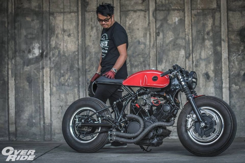 Yamaha virago 750 thân hình oai vệ qua phong cách cafe racer - 20