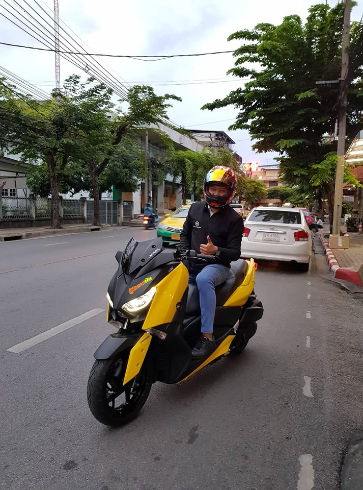 Yamaha x-max 300 bản độ full option trên đất thái - 15