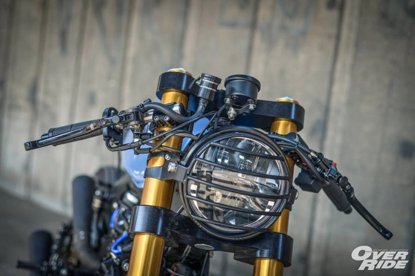 Yamaha xv 750 bản độ make over hầm hố của biker thái - 4