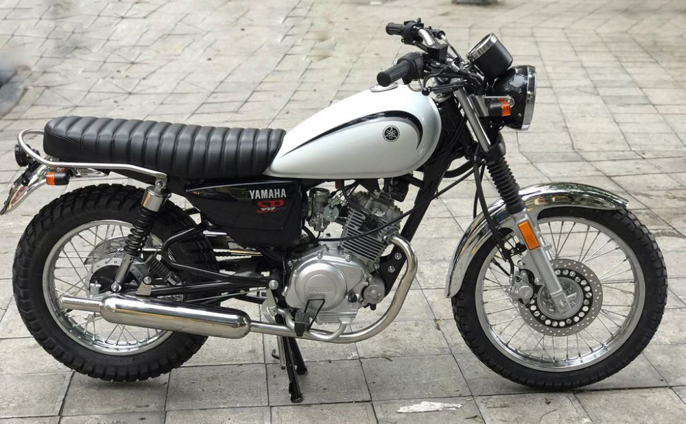 Yamaha yb125 sp độ nhẹ lên dáng scrambler tại hà nội - 1