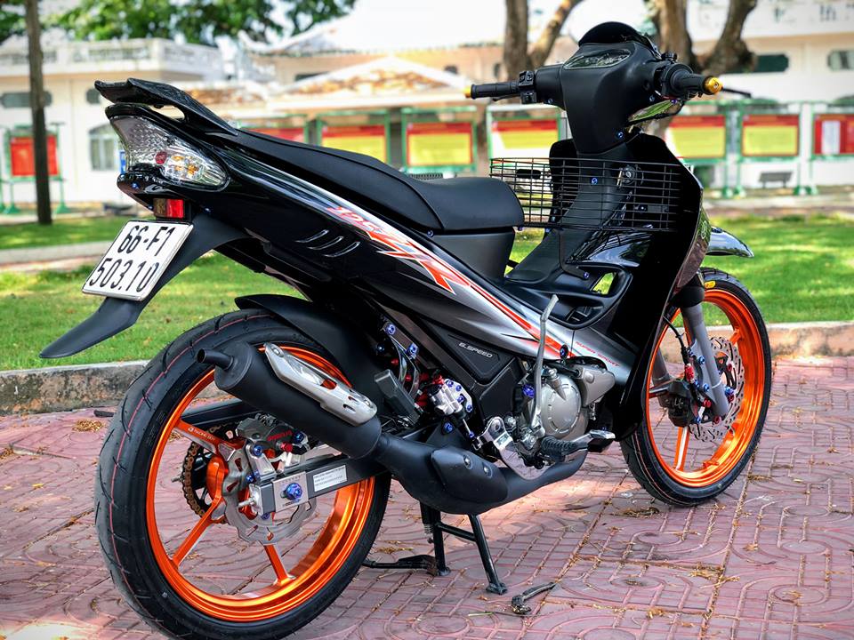 Yaz 125 độ gây mê người xem với option đồ chơi giá trị của biker miền tây - 10