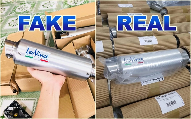 3 bước nhận biết ống xả leovince gp corsa aluminium hàng realfake - 6
